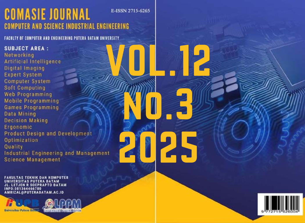 					View Vol. 12 No. 3 (2025): Comasie Vol 12 No 3
				