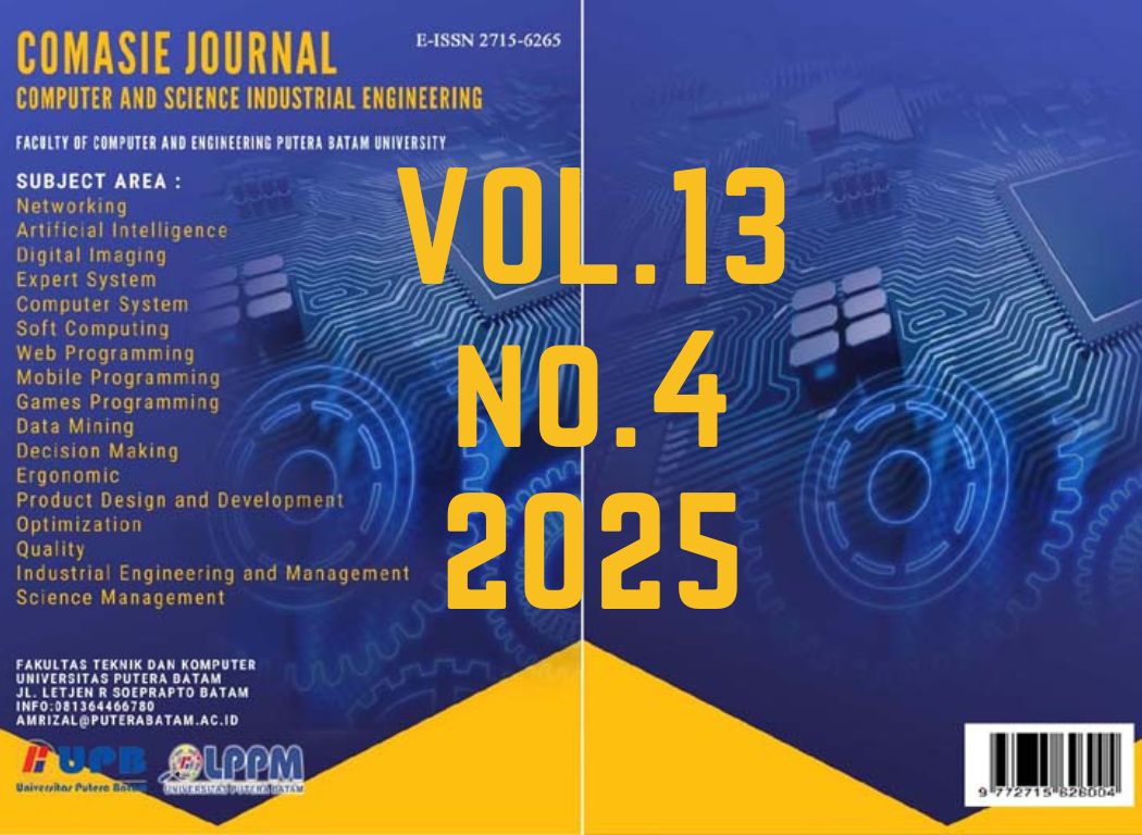 					View Vol. 13 No. 4 (2025): Comasie Vol 13 No 4
				