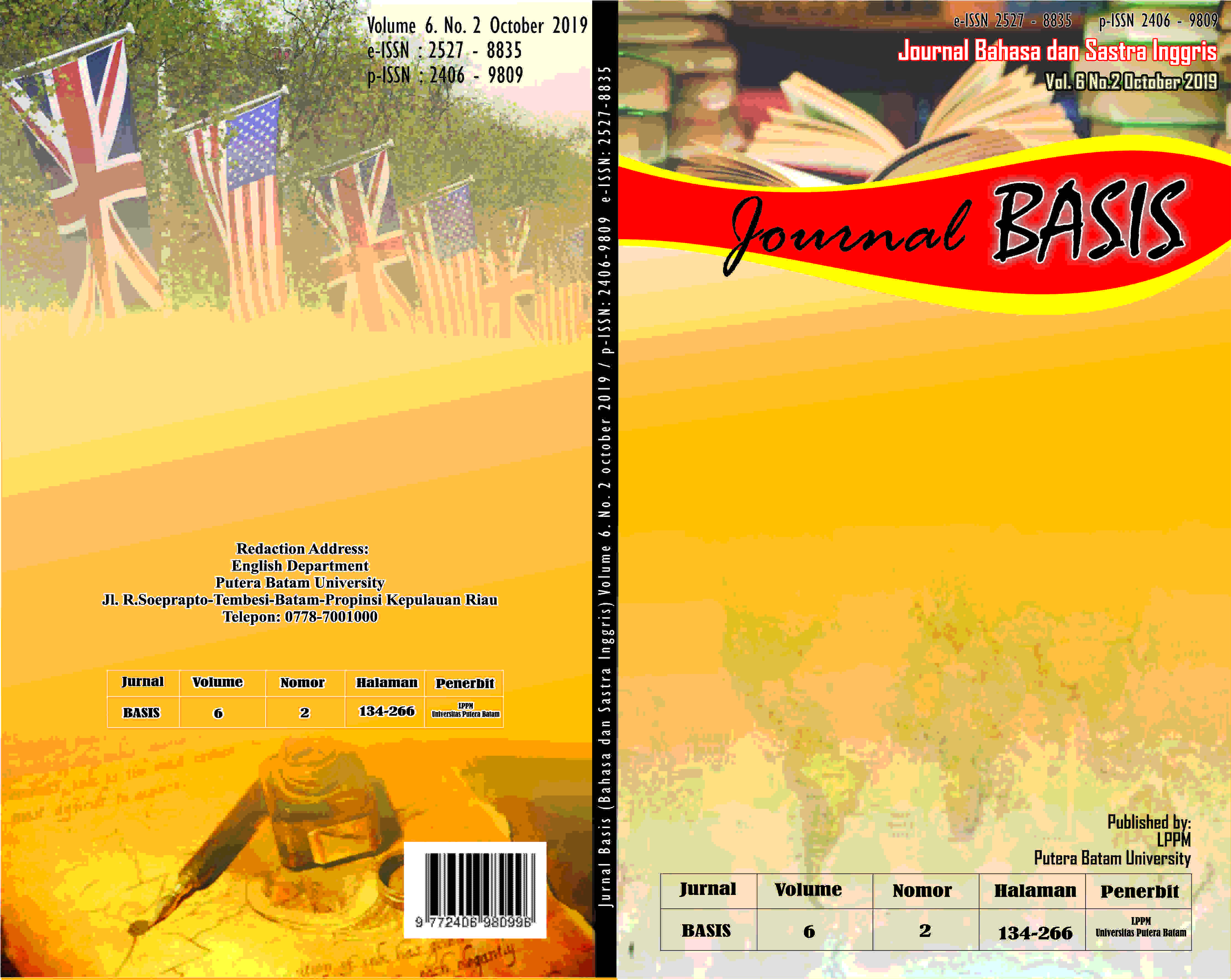 					View Vol. 6 No. 2 (2019): JURNAL BASIS UPB
				