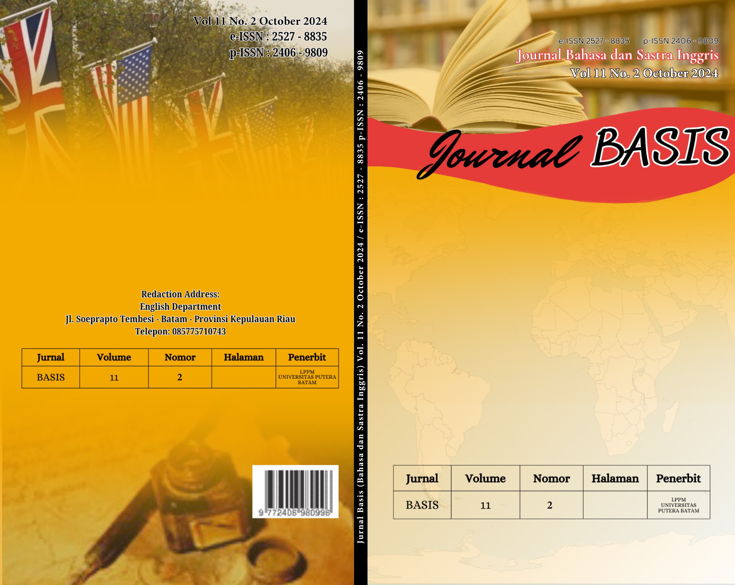 					View Vol. 11 No. 2 (2024): JURNAL BASIS UPB
				